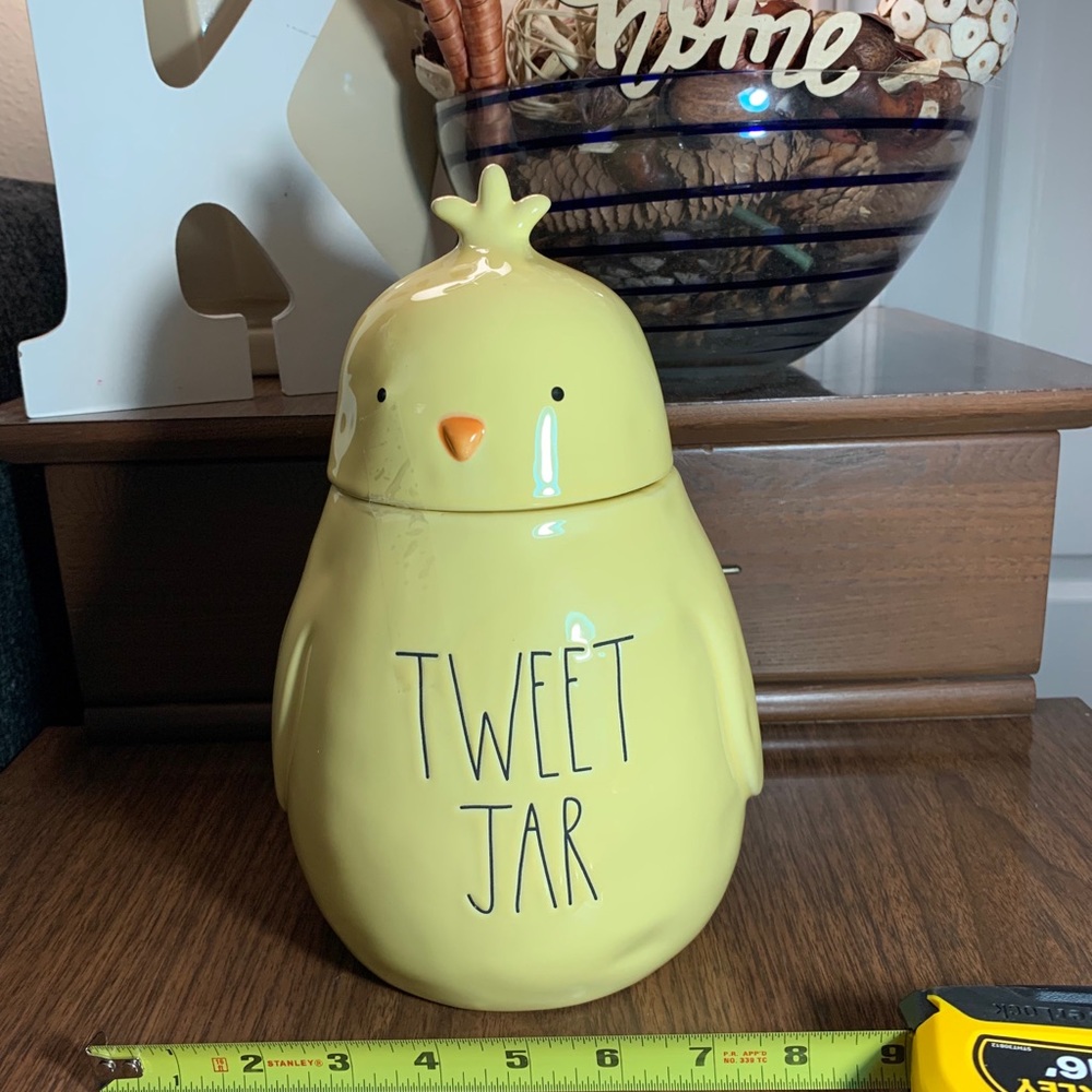 Rae Dunn Tweet Jar Canister is Chick shaped